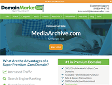 Tablet Screenshot of mediaarchive.com